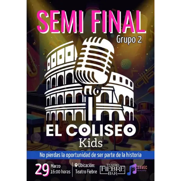 Coliseo Kids 2da Edición, Grupo2